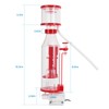 hygger Protein Skimmer for Saltwater Aquariums with 7W Pinwheel Pump,