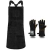 QeeLink Welding Apron for Men with Gloves - Heat &