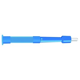 Gima - Sterile Disposable Biopsy Curettes / Punches, Sharp Blade Made of Seamless Stainless Steel, Latex-Free, Ribbed Handle, Size: Ø 4 mm, Blade Length 8 mm, 10 Curettes in Blister Pack