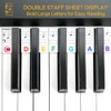 BluesBay Removable Piano Keyboard Note Labels for Beginners, 88 Key