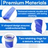 6-Pack Floor Drain Odor Stopper,2 Inch Blue Waterless Trap Seal