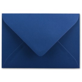 Envelopes DIN C5 Midnight Blue 220 x 15.4 cm 110 g/m² Nassklebung Your Glüxx Agent Post in Envelopes without Window Christmas Card Invitations