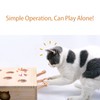 Interactive Wooden Whack-A-Mole Cat Toy, Engaging and Durable Play for