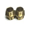 VEDA 2 pecs Brass Hose Tap Connector Male Thread Plumbing