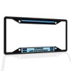Fastasticdeals Metal Insert License Plate Frame Support Law Enforcement Police