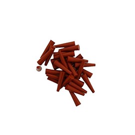 Powder Coating Plugs 1/8"x1/4" 50 Pc - High Temperature Silicone Tapered Plug