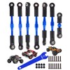hopsupRC Adjustable Turnbuckles Upgrades Part for 1/10 Slash/Rustler/Stampede/Bandit VXL 4WD,