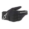 Alpinestars Motorcycle Gloves Black/White (Size: L) Copper Gloves (356 8420)