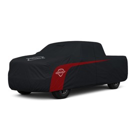 Ultimum Lite Truck Car Cover for 2001-2019 GMC Sierra 3500 HD Crew Cab Pickup 6.6 Feet Bed with Zipper Breathable All Weather Protection Scratch, Dust, Sun, Snow, Rain Protection Indoor Outdoor