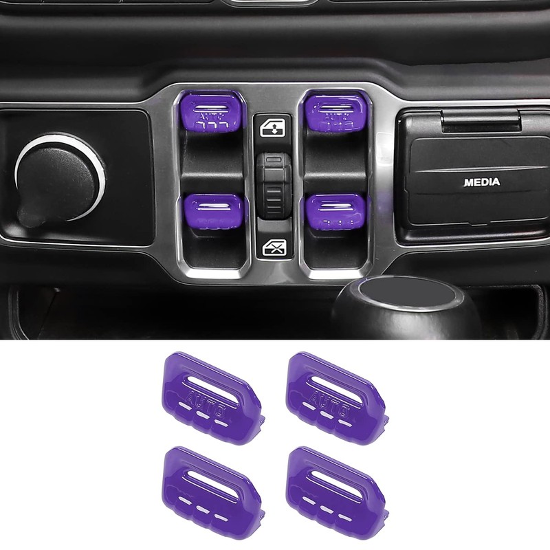 Jimen Compatible with Jeep Wrangler JL JLU 2018-2023 and Jeep
