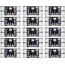 risingsaplings 12pcs for AMS1117 DC Buck Converter Voltage Regulator to 1.2v 1.5v 1.8v 2.5v 3.3v 5v 4Pin LDO Step-Down Power Supply Module (Each 2)