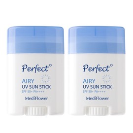 Perfect Airy UV Sun Stick 23g 1+1 Semi-Matte/Sebum Control/Outdoor Use/Lightweight Sunscreen / 퍼펙트 에어리 유브이 선스틱 23g 1+1 세미매트피지컨트롤야외용가벼운선크림