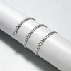 Meeran 5mm Cuban Link Chain for Men, 925 Sterling Silver