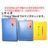 [TARUUUU] Genuine Leather Handicap Handbook Cover [L Size] (Red) /
