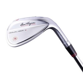 Ben Hogan Equalizer II Chrome Wedge, Steel, Mens Left Hand, Regular Flex (56, Degrees)