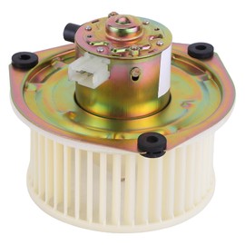 moseiny CM676405 A/C Heater Blower Motor w/Wheel for Nissan UD 24V Heater Blower Motor with Fan HVAC Blower Motor Assembly