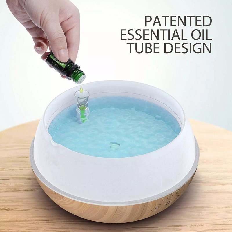 Anjou AD012 500ml Cool Mist Humidifier Aromatherapy Diffuser w/ Free