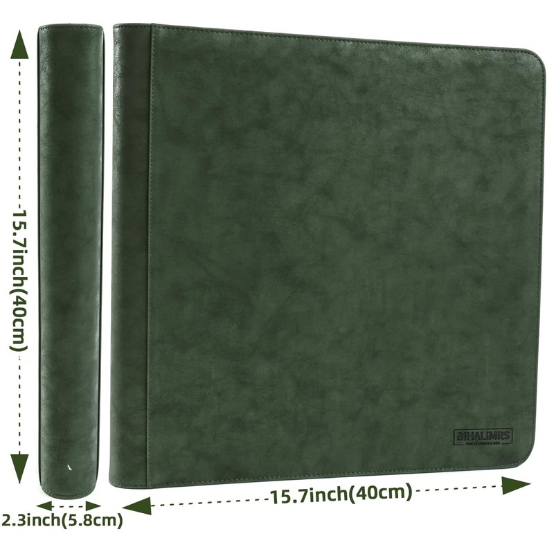 Bihalimrs Toploader Binder | Holds ３８４ Toploaders | 2４ Toploaders