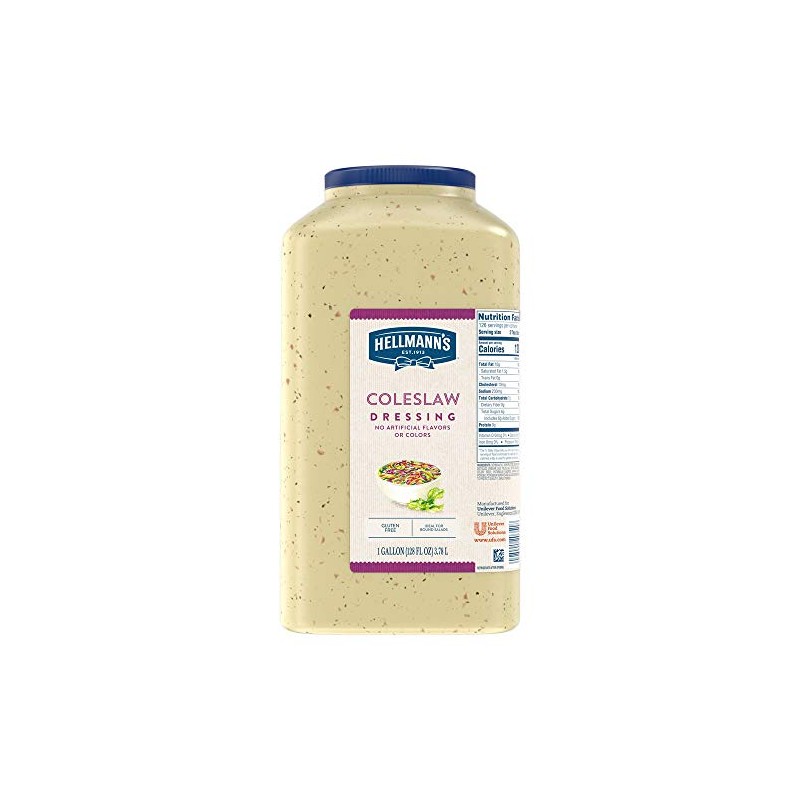 Hellmann's Coleslaw Salad Dressing Jug Gluten Free, No Artificial Flavors