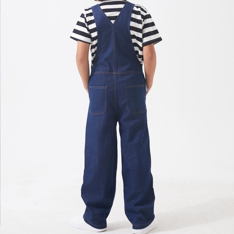 GRANDWISH Peto vaquero con tirantes ajustables para niño, talla 7,