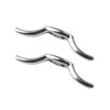 Meprotal 10pcs Blinds Cord Cleats, Metal Blind Cord Safety Rope