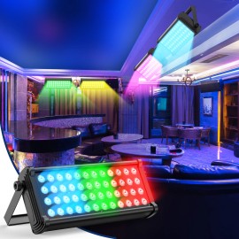 YoKen bar colourful stage light 200W 48LED RGB Wall Wash Light Strobe Light DMX DJ Party Stage Lighting Effect