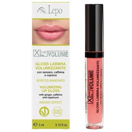 LEPO | Xlent Volume, Volumising Lip Gloss with Ginger, Caffeine and Capsico, Sensual and Voluminous Lips!