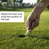 witeup Divot Repair Tool,Removable Marker Course Divot Tool,Metal Golf Divot