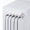 Sanwa Supply (サンワサプライ) Power Strip 12 Outlets・2P・2m Back Magnet Dust-proof