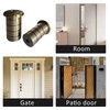 bjsdkff Floor Hole Dust-Proof Cover, Door Bolt Accessories, Safety Sliding