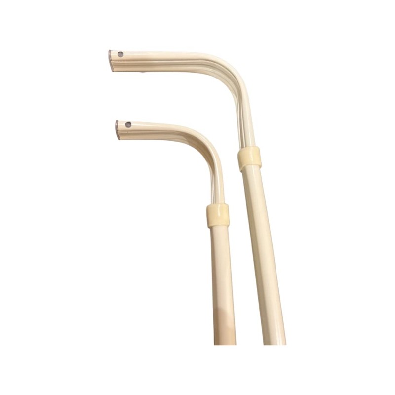 Graber Double Lock Seam Curtain Rod, 18 to 28-Inch Adjustable