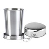 Stainless Steel Folding Cup - Collapsible Cups for Traveling |