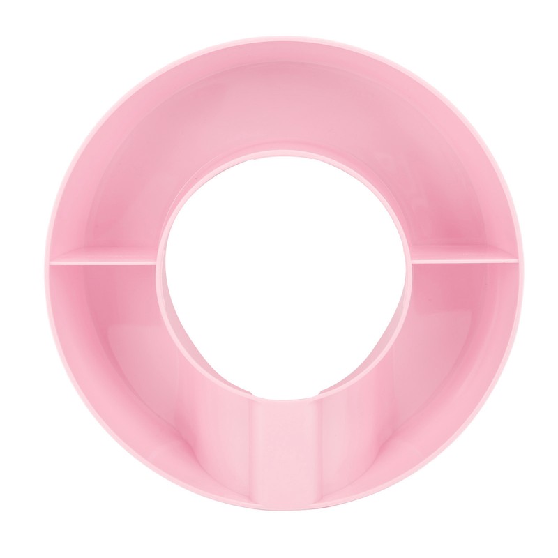 Travel Tray Cup Holder Plastic Wear Resistant 10cm Dia Cup