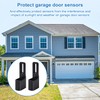 2pcs Garage Door Sensor Sunlight Cover, Garage Door Sensor Sun