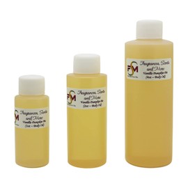 Fragrances, Scents and More Vanilla Pumpkin Pie Perfume/Body Oil (7 Sizes) (1oz Plastic Bottle (30ml))