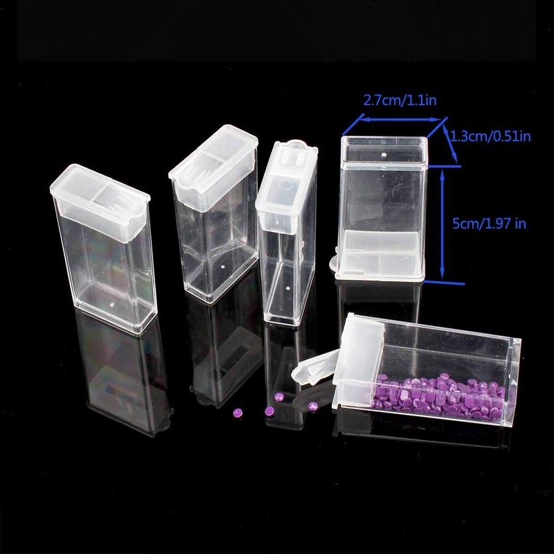 Eiito - Cajas de almacenamiento de accesorios de pintura de
