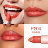 Oulac Orange Lipstick Set 2PCS - Included Metallic Orange Lipstick