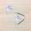 Pack of 100 Transparent Edge Dust Protection for Cupboard Drawer