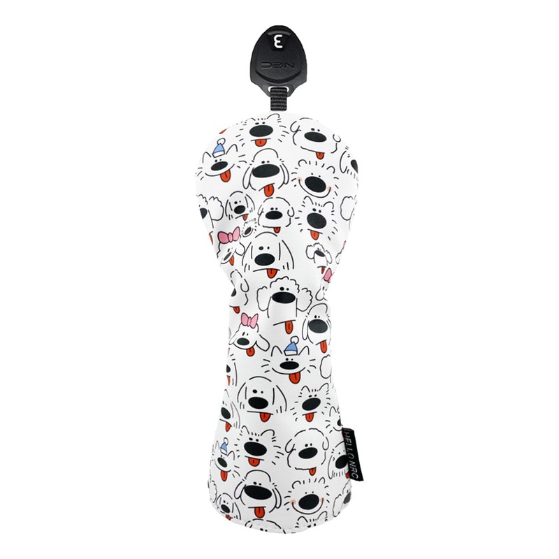 Golf Headcover Utility Fairway Wood Driver Golf Cover Waterproof Perro