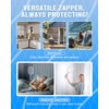Mosiller Electric Fly Swatter, 3800V Handheld Bug Zapper Racket, Type-C