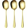 YSHIGUING 3 Pcs Stainless Steel Large Buffet Serving Spoons, Serving