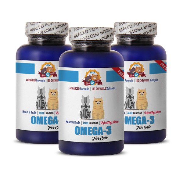 Anti inflammatory for Cats - Premium Omega 3 - for