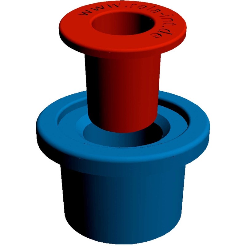 Toilet seat Stop Rela Insert for Toilet Seats to move