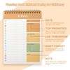ZTOWOTO A5 Weekly Planner – 1 Pack Undated To Do