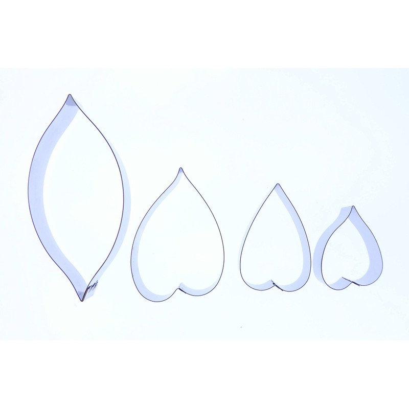 Valley Cutter Company Clematis Petal and Leaves Set - Stainless