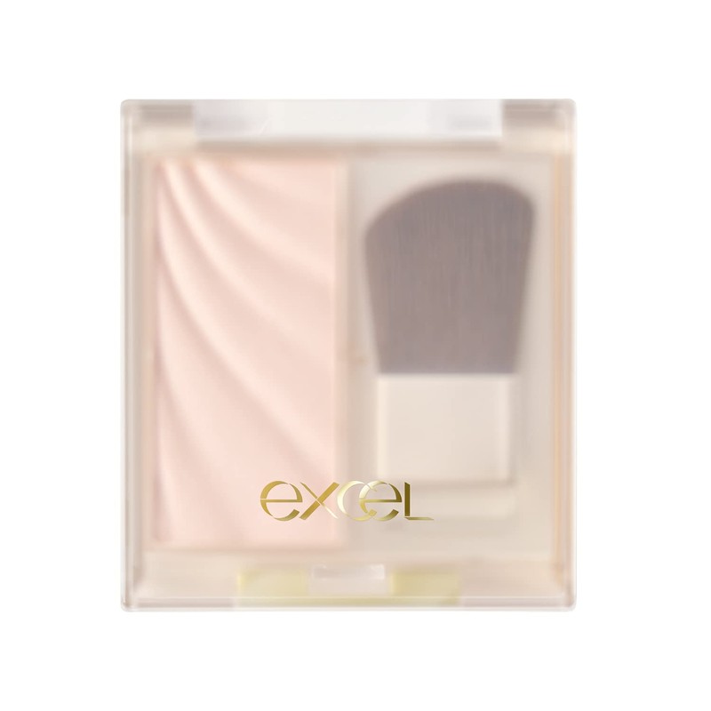 Excel Draped Shimmer Glow DS01 (Pink Glow) Face Powder Highlight