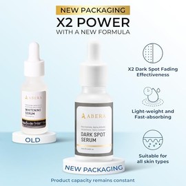 ABERA Sérum Facial Antimanchas, Corrector De Manchas Oscuras, Tratamiento Para El Melasma Y Las Manchas De La Edad, Hidrata Intensamente Y Minimiza Lo