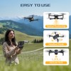 LANSAND Brushless Motor Drone with Camera for Adults 4K UHD