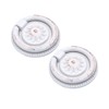 Shiwaki 2Pcs Ring Pulls Circle Knobs, Retro Invisible Hardware Cabinet