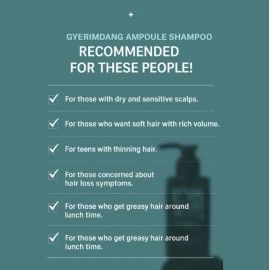 GYERIMDANG -Vegan/Hair loss relief shampoo KOREAN